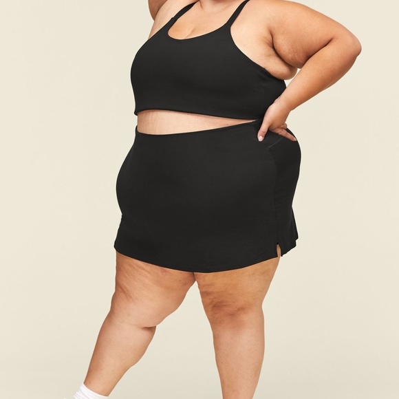 GIRLFRIEND COLLECTIVE Sport Skort in Black - Picture 4 of 8